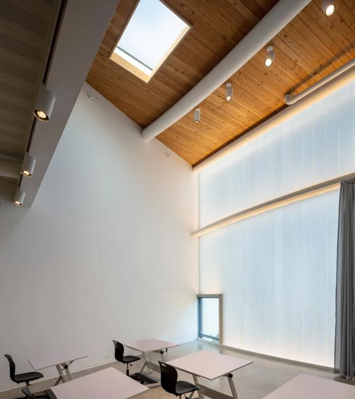 BIM Architecture | Lightly Flying, Born Around Ancient Trees, Went Visual Arts Building/Steven Hall Architects
