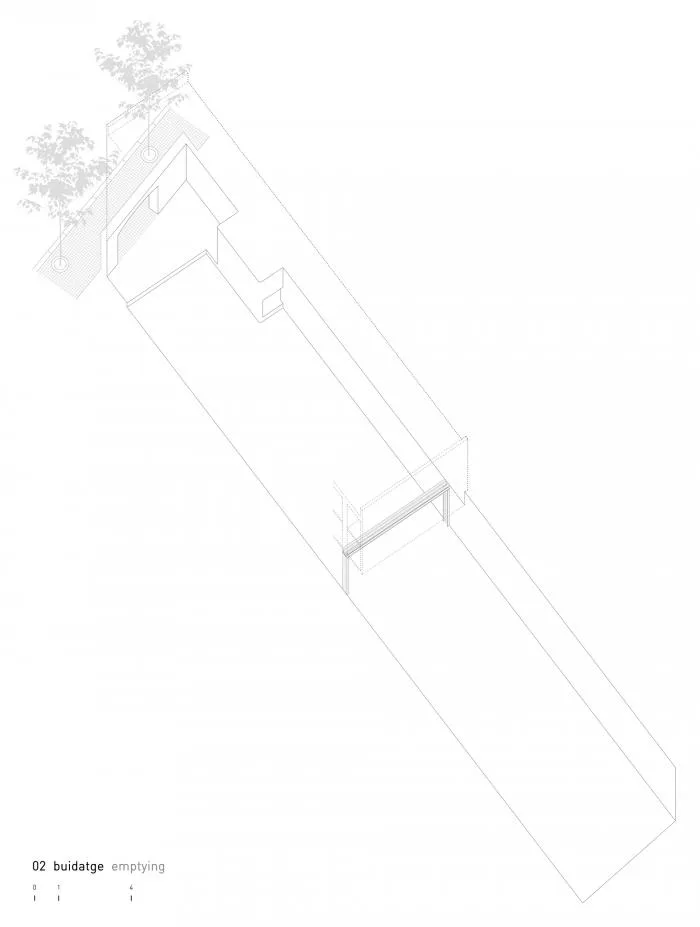 BIM Architecture | Barcelona Residential Renovation, Vertical Connection/Estudi08014