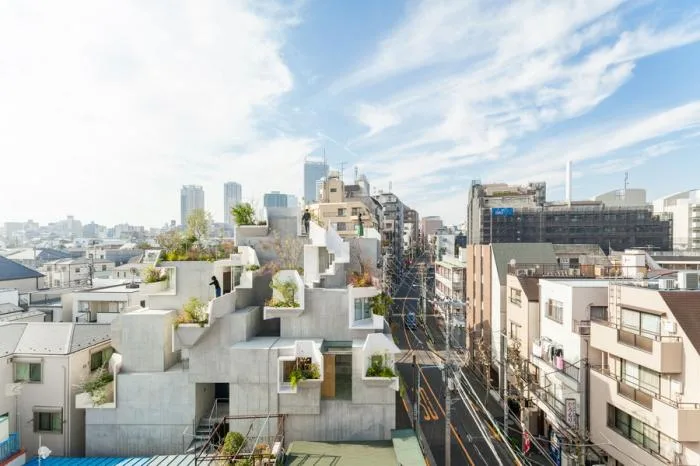 BIM Architecture | Growing and Extending Like Trees: Toyoshima Gallery Residence/Akihisa Hirata Architects, Japan