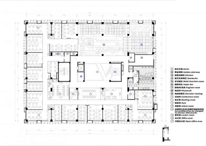BIM Architecture | Jinmao Capital Shangdi J SPACE/DAGA Daguan Architecture