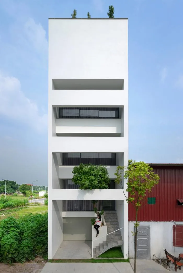BIM Architecture | Vietnam's Forest Residential / Nguyen Khac Phuoc Architects