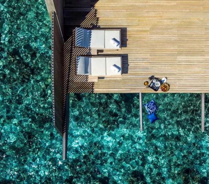 BIM Architecture | Island Village Gazing at the Blue Sea: Womuri Rigi Resort Hotel, Maldives