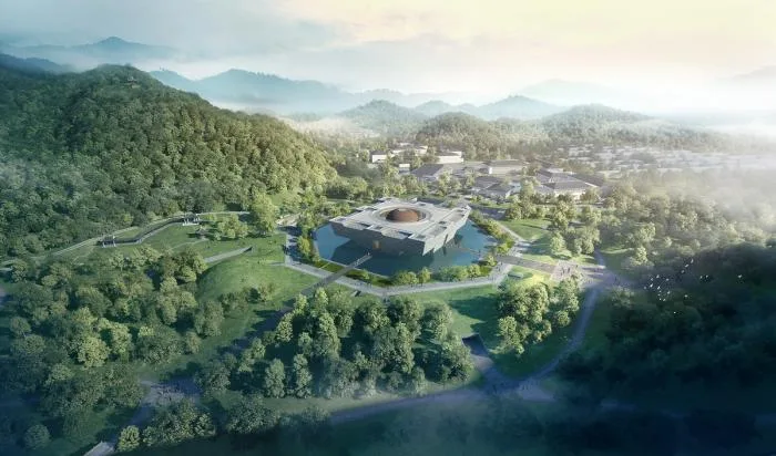 BIM Architecture | Dayu Memorial Hall Scheme/Zhejiang University Architectural Design and Research Institute+South China University of Technology Architectural Design and Research Institute