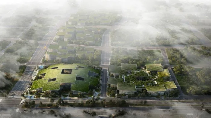 BIM Architecture | BIG announces the design plan for the Tesla Technology AI CITY Chongqing project