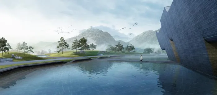 BIM Architecture | Dayu Memorial Hall Scheme/Zhejiang University Architectural Design and Research Institute+South China University of Technology Architectural Design and Research Institute