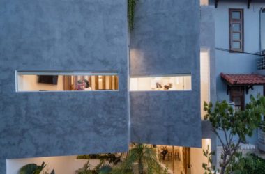 BIM Architecture: Embracing Nature in the Vietnamese Louvred Limdim House-BIM WORLD
