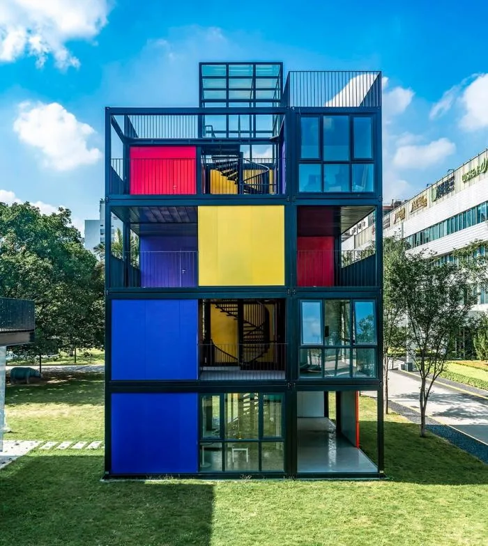BIM Architecture | Block Apartment/Hechuan Architecture Studio, Shenzhen University