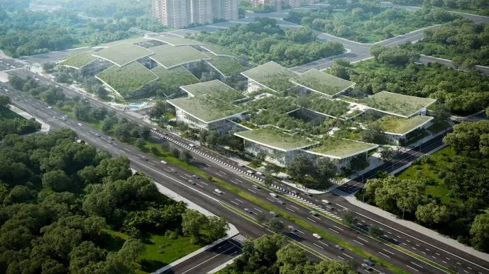 BIM Architecture | BIG announces the design plan for the Tesla Technology AI CITY Chongqing project
