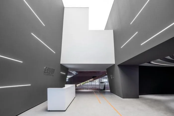 BIM Architecture | White Marble in the wilderness - Shuifa · Information Town Industry Exhibition Center/aoe | Construction Team