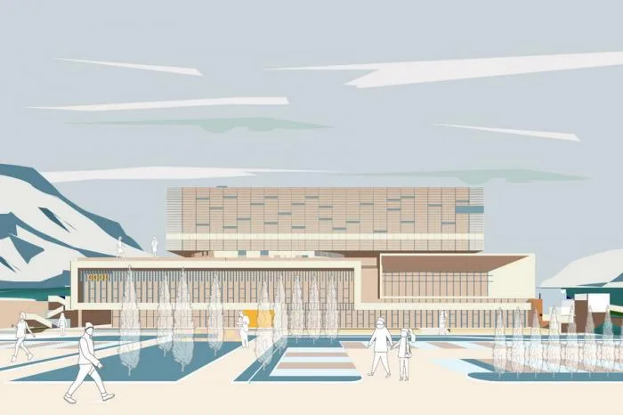 BIM Architecture | Copyright Cloud Work Base - China's First National Digital Audio Visual Communication Service Platform/Shanghai Huadu Architectural Planning and Design