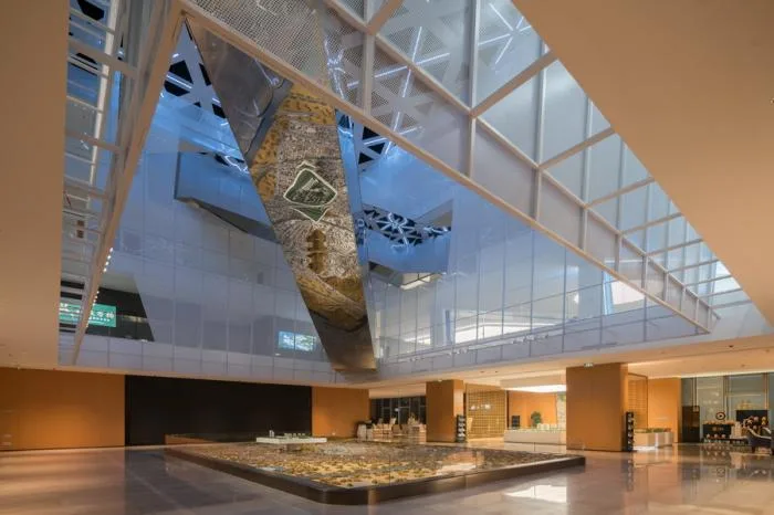 BIM Architecture | White Marble in the wilderness - Shuifa · Information Town Industry Exhibition Center/aoe | Construction Team