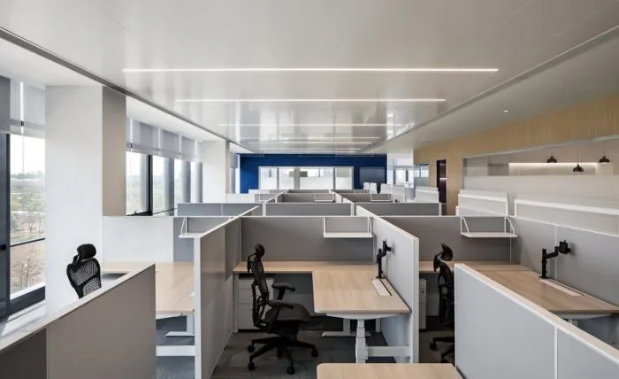 BIM Architecture | Chip Core | New Thinking Technology Wuhan Headquarters Office Design/CCDI International