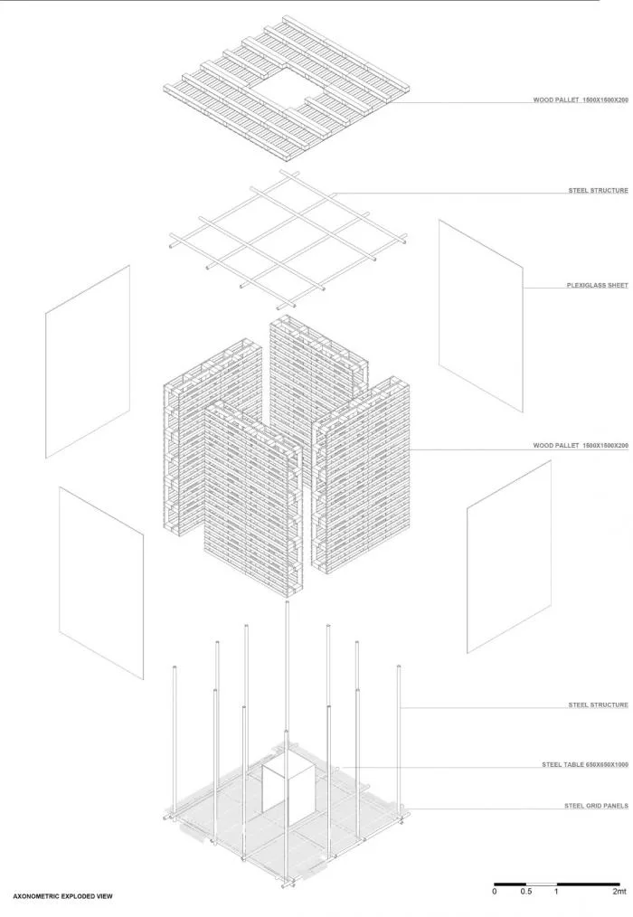 BIM Architecture | 6-hour Construction, 48 hour Display, One Light Assembly Construction Experiment/Yuan Ye Architecture Studio