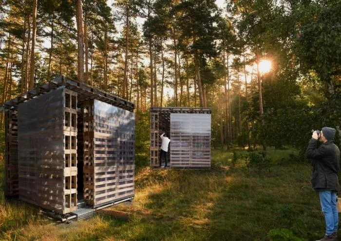 BIM Architecture | 6-hour Construction, 48 hour Display, One Light Assembly Construction Experiment/Yuan Ye Architecture Studio
