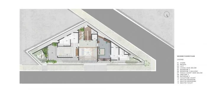 BIM Architecture | Bangalore Triangle Residence/Cadence Architects