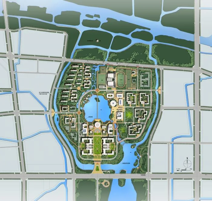 BIM Architecture | Zhejiang University International Joint College (Haining International Campus)/Zhejiang University Architectural Design and Research Institute