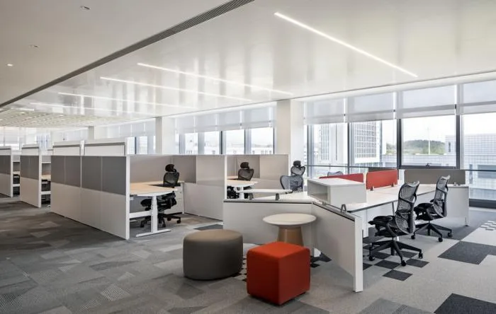 BIM Architecture | Chip Core | New Thinking Technology Wuhan Headquarters Office Design/CCDI International