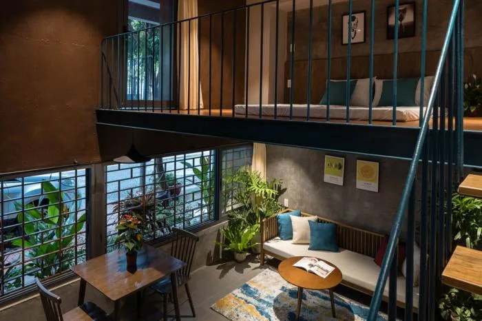 BIM Architecture | Vietnam Dian Apartment, Street Corner 'Room in the Building'/H.2