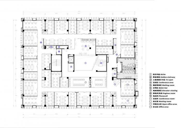 BIM Architecture | Jinmao Capital Shangdi J SPACE/DAGA Daguan Architecture