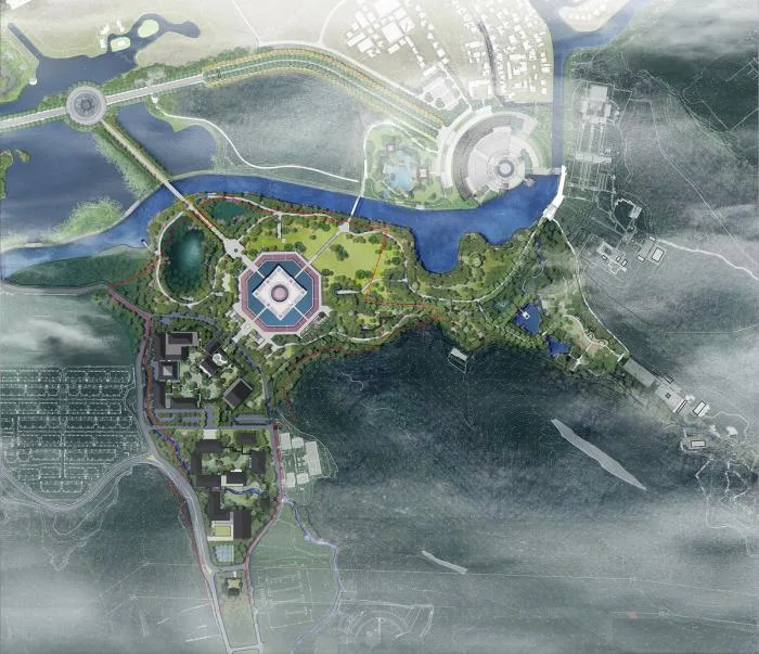 BIM Architecture | Dayu Memorial Hall Scheme/Zhejiang University Architectural Design and Research Institute+South China University of Technology Architectural Design and Research Institute