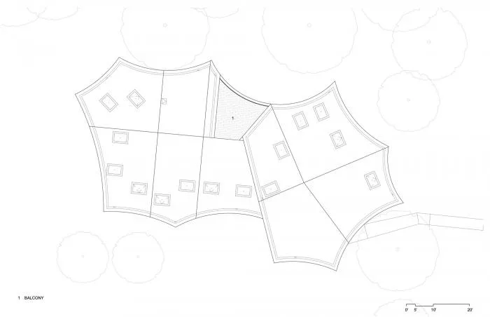 BIM Architecture | Lightly Flying, Born Around Ancient Trees, Went Visual Arts Building/Steven Hall Architects