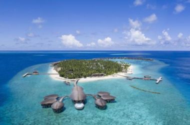 BIM Architecture: Womuri Rigi Resort Hotel Overlooking the Blue Sea in the Maldives-BIM WORLD