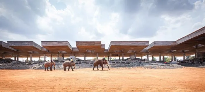 BIM Architecture | "Elephant World" Art and Culture Courtyard/Bangkok Project Studio