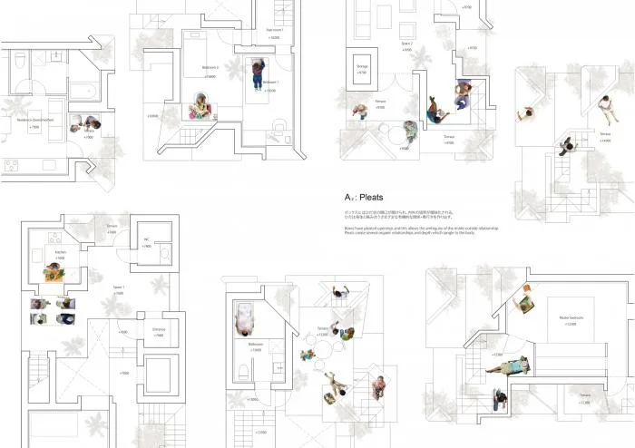 BIM Architecture | Growing and Extending Like Trees: Toyoshima Gallery Residence/Akihisa Hirata Architects, Japan