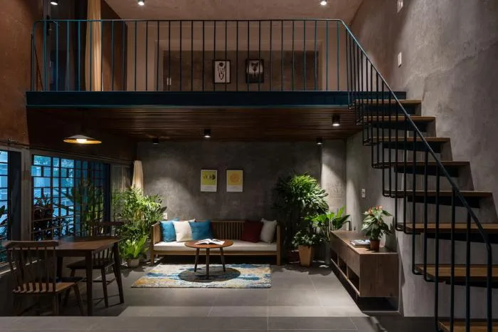 BIM Architecture | Vietnam Dian Apartment, Street Corner 'Room in the Building'/H.2