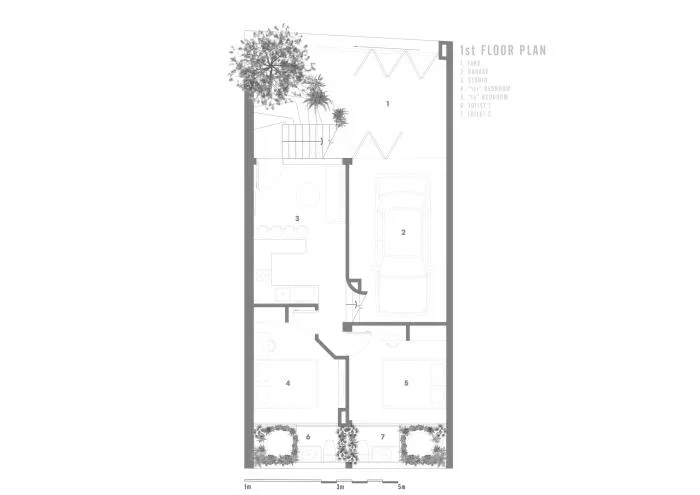 BIM Architecture | Living with Nature, Vietnamese Louvred House/Limdim House Studio