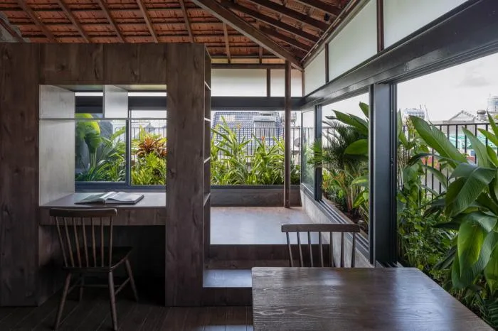 BIM Architecture | Vietnam Dian Apartment, Street Corner 'Room in the Building'/H.2