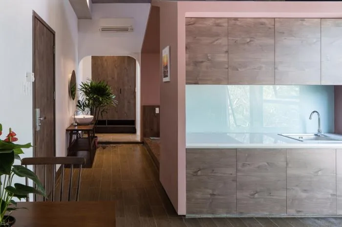 BIM Architecture | Vietnam Dian Apartment, Street Corner 'Room in the Building'/H.2