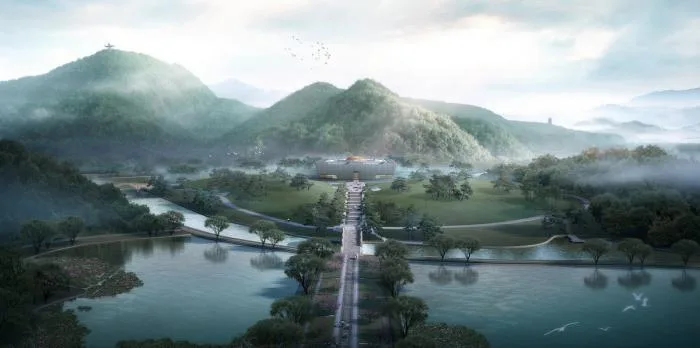 BIM Architecture | Dayu Memorial Hall Scheme/Zhejiang University Architectural Design and Research Institute+South China University of Technology Architectural Design and Research Institute