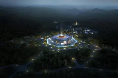 BIM Architecture: Dayu Memorial Hall Design by Zhejiang University and South China University of Technology-BIM WORLD
