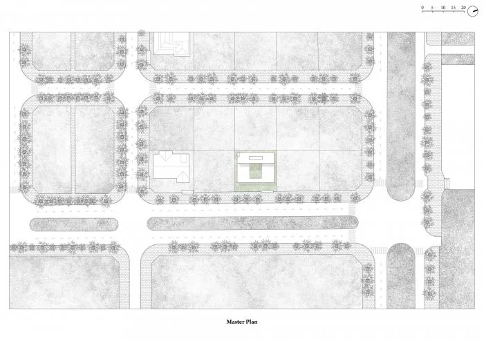 BIM Architecture | Enjoying the Courtyard, Watching Fish in Peace: Vietnam Green Screen Residence/HGAA