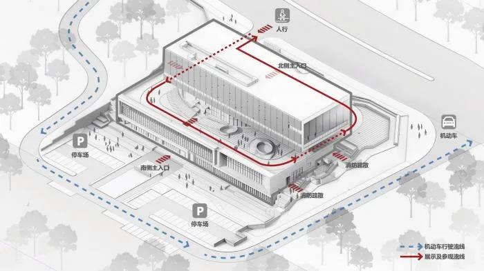 BIM Architecture | Copyright Cloud Work Base - China's First National Digital Audio Visual Communication Service Platform/Shanghai Huadu Architectural Planning and Design