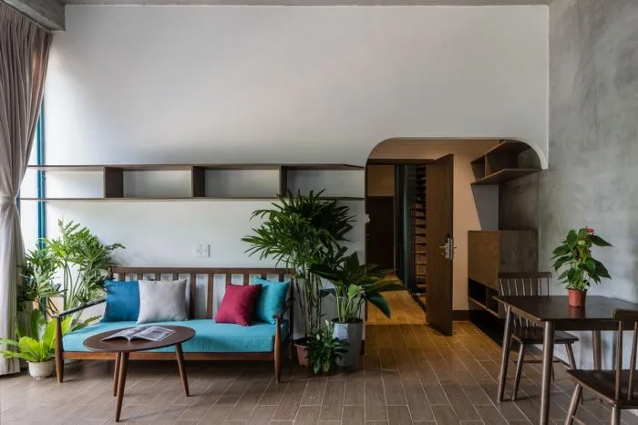 BIM Architecture | Vietnam Dian Apartment, Street Corner 'Room in the Building'/H.2