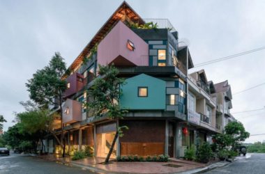 BIM Architecture: Vietnam Dian Apartment at the Street Corner – A Unique 