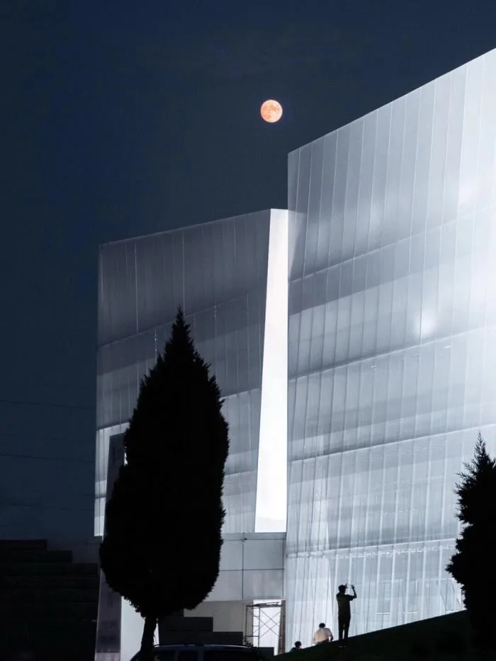 BIM Architecture | White Marble in the wilderness - Shuifa · Information Town Industry Exhibition Center/aoe | Construction Team