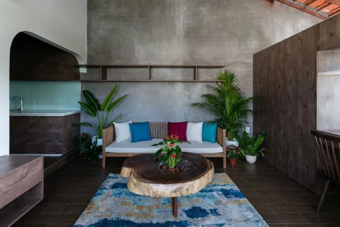 BIM Architecture | Vietnam Dian Apartment, Street Corner 'Room in the Building'/H.2