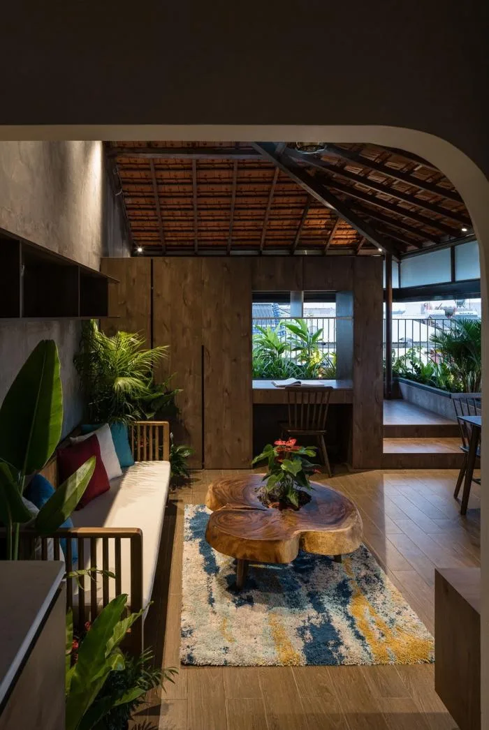 BIM Architecture | Vietnam Dian Apartment, Street Corner 'Room in the Building'/H.2