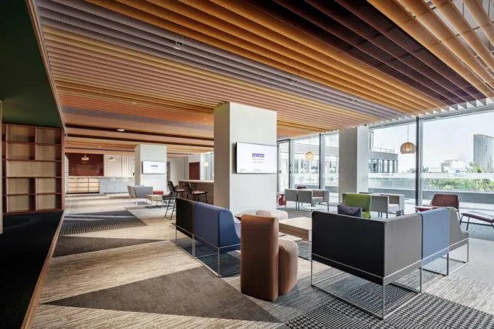 BIM Architecture | Chip Core | New Thinking Technology Wuhan Headquarters Office Design/CCDI International