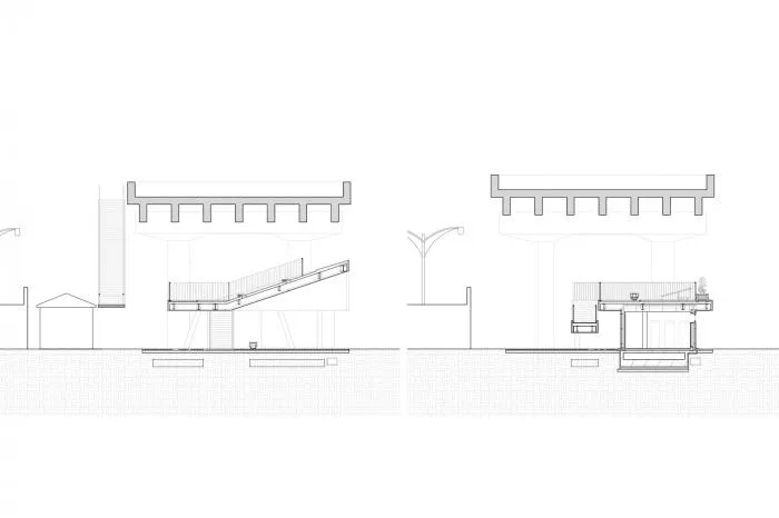 BIM Architecture | Seoul Terrace Square, Regenerated Space Under Elevated Bridge