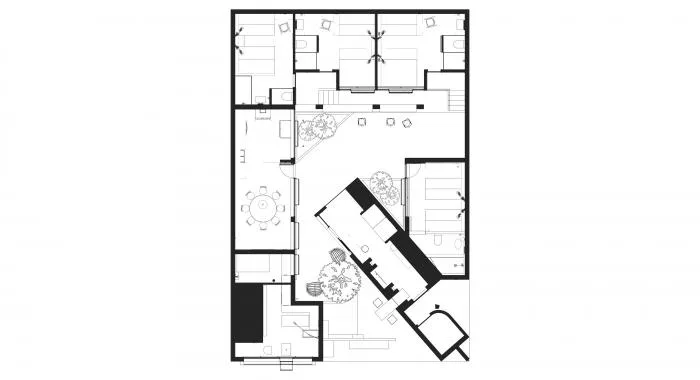 BIM Architecture | Rural Home+Nighttime Star House Homestay, Sihai Town, Yanqing/Amulong Design Studio