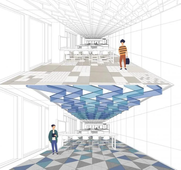 BIM Architecture | Chip Core | New Thinking Technology Wuhan Headquarters Office Design/CCDI International