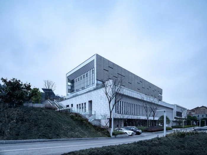 BIM Architecture | Copyright Cloud Work Base - China's First National Digital Audio Visual Communication Service Platform/Shanghai Huadu Architectural Planning and Design