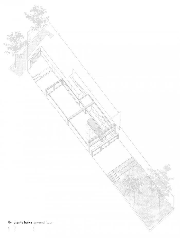 BIM Architecture | Barcelona Residential Renovation, Vertical Connection/Estudi08014