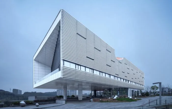 BIM Architecture | Copyright Cloud Work Base - China's First National Digital Audio Visual Communication Service Platform/Shanghai Huadu Architectural Planning and Design
