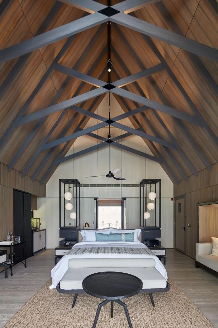 BIM Architecture | Island Village Gazing at the Blue Sea: Womuri Rigi Resort Hotel, Maldives