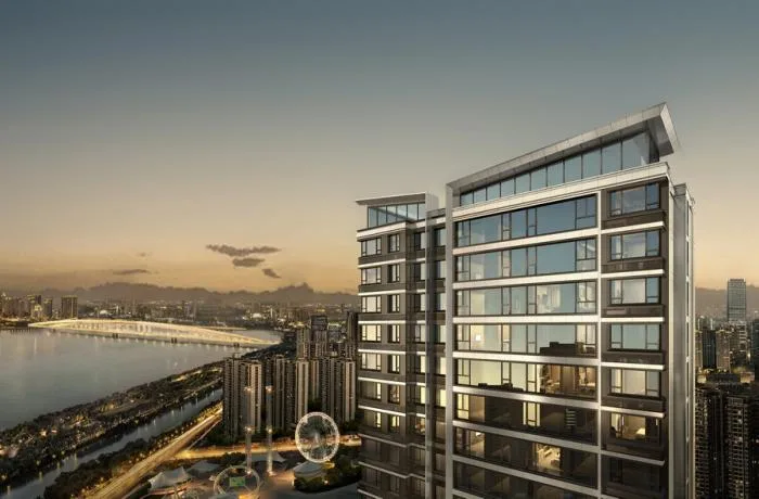 BIM Architecture | Wenzhou Shimao • Brilliant Oujiang/Shanghai Qiyue Architectural Design